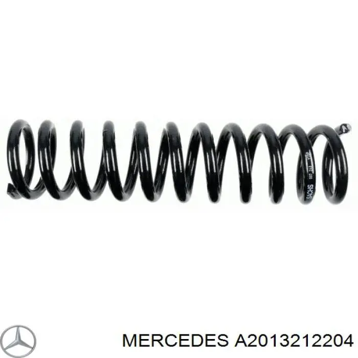 A2013212204 Mercedes пружина передняя