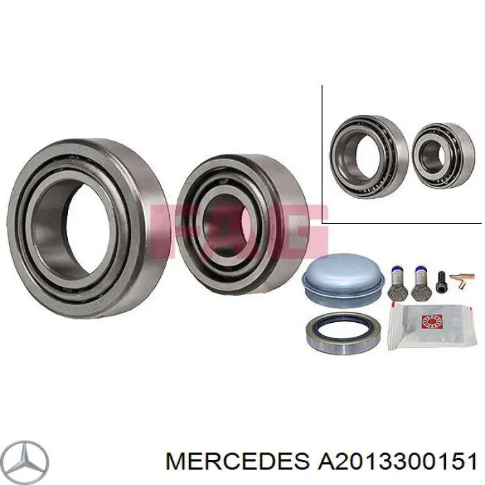 A2013300151 Mercedes подшипник ступицы передней