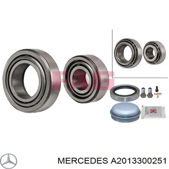 A2013300251 Mercedes подшипник ступицы передней