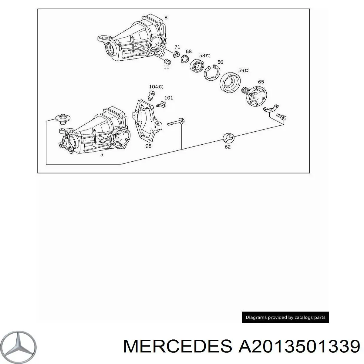 A2013501339 Mercedes 