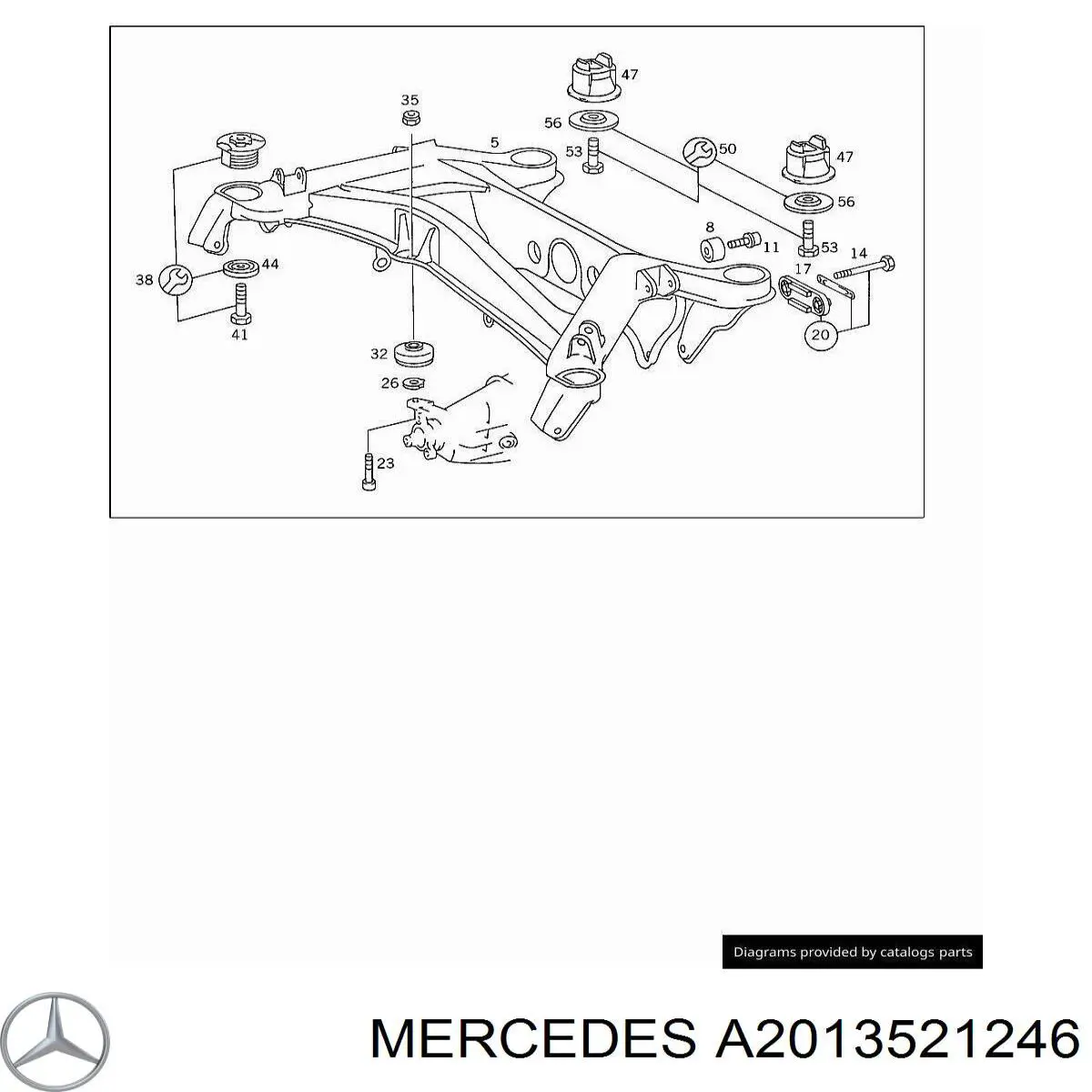  Mercedes A2013521246 цена, от 17.19 USD