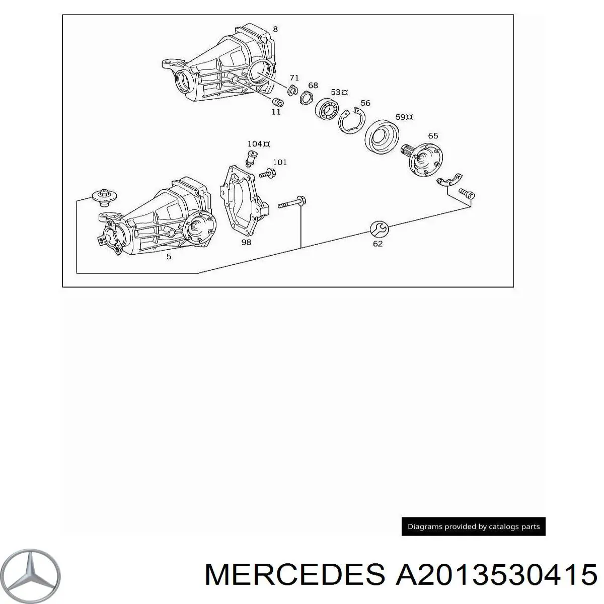 A2013530415 Mercedes 