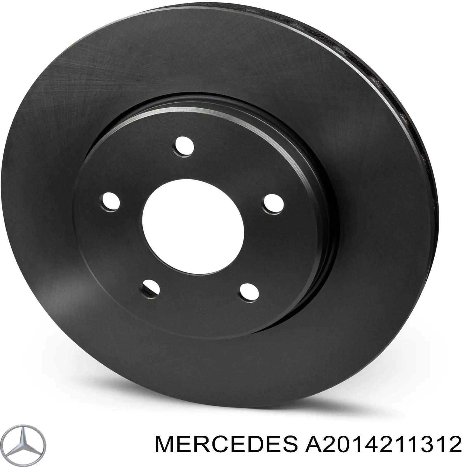 A2014211312 Mercedes диск тормозной передний