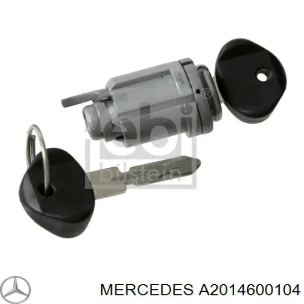Личинка замка зажигания Mercedes A2014600104