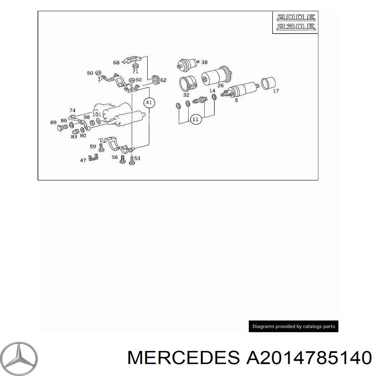  Mercedes A1404780840 цена, от 12.67 USD