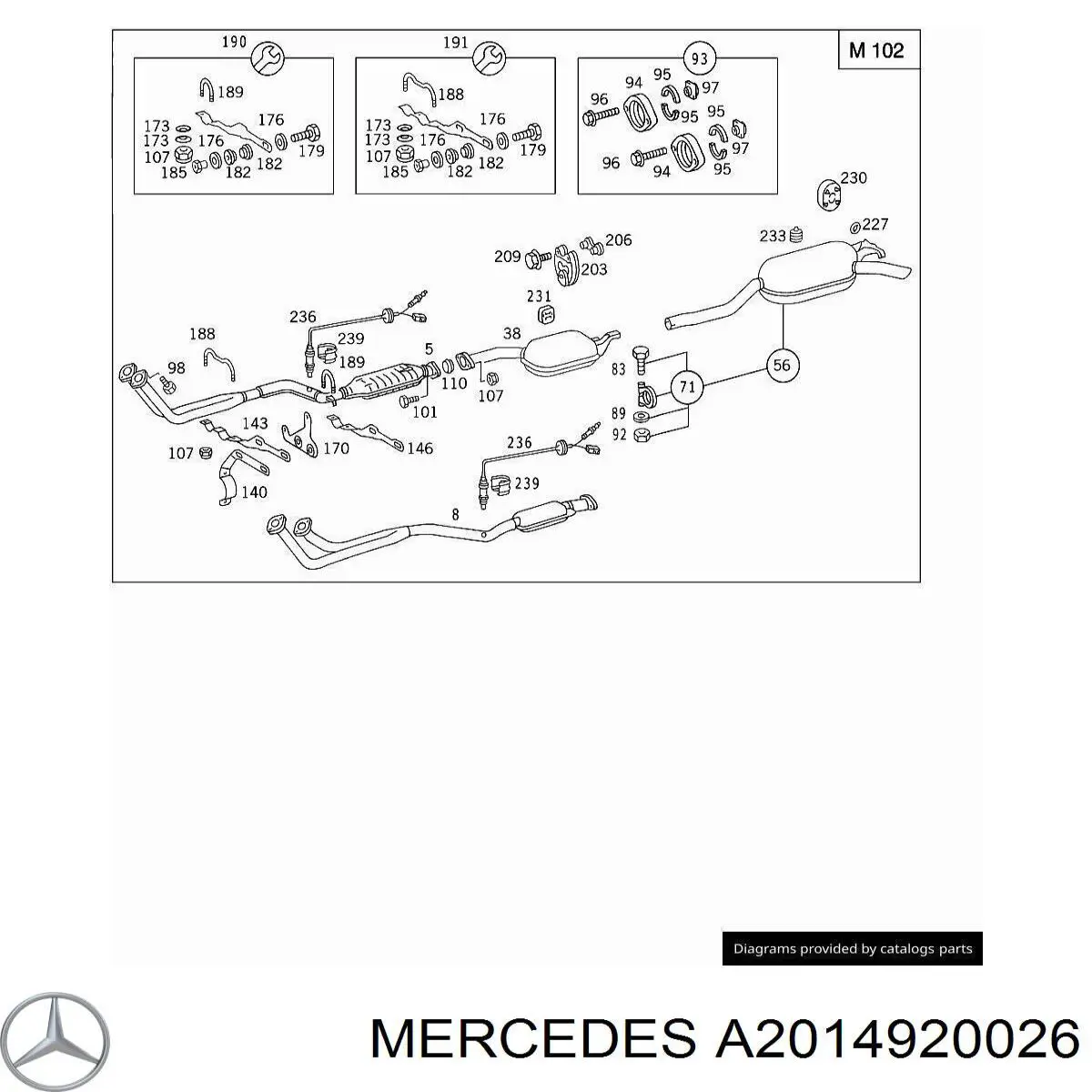 A2014920026 Mercedes 