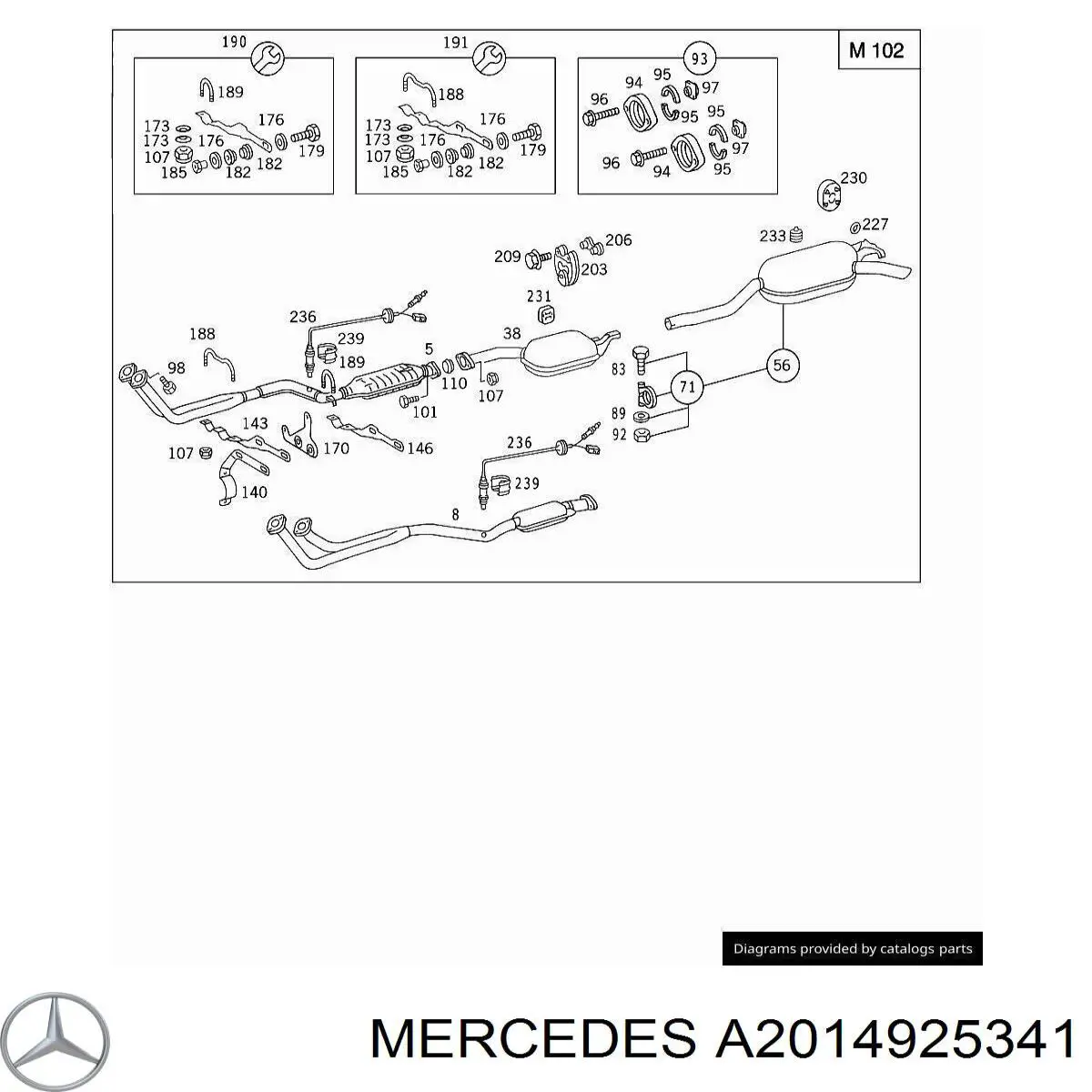 A2014925341 Mercedes 