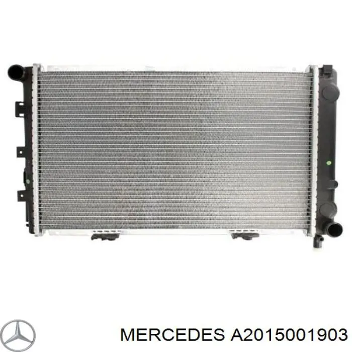 A2015001903 Mercedes радиатор