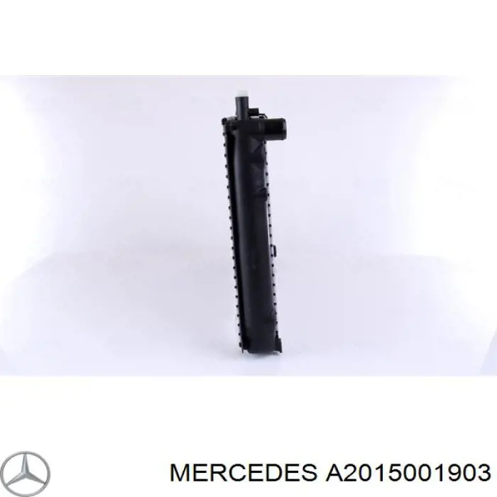 A2015001903 Mercedes Радиатор основной