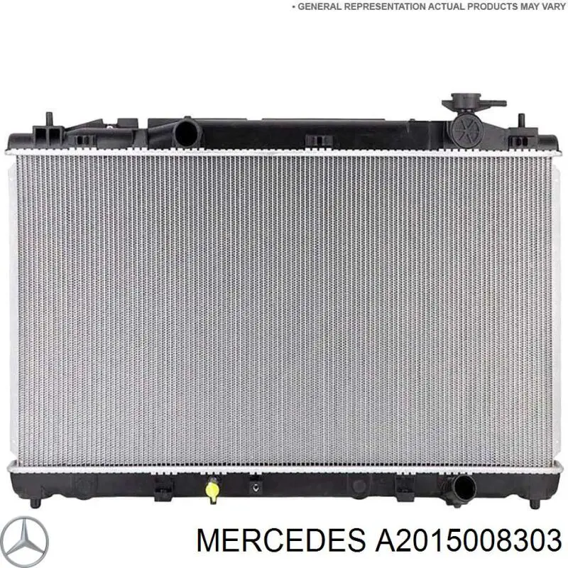 Радиатор охлаждения двигателя Mercedes A2015008303 цена, от 72.07 USD