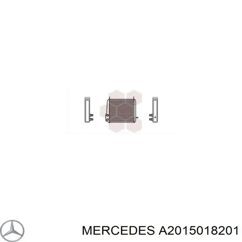 A2015018201 Mercedes радиатор масляный
