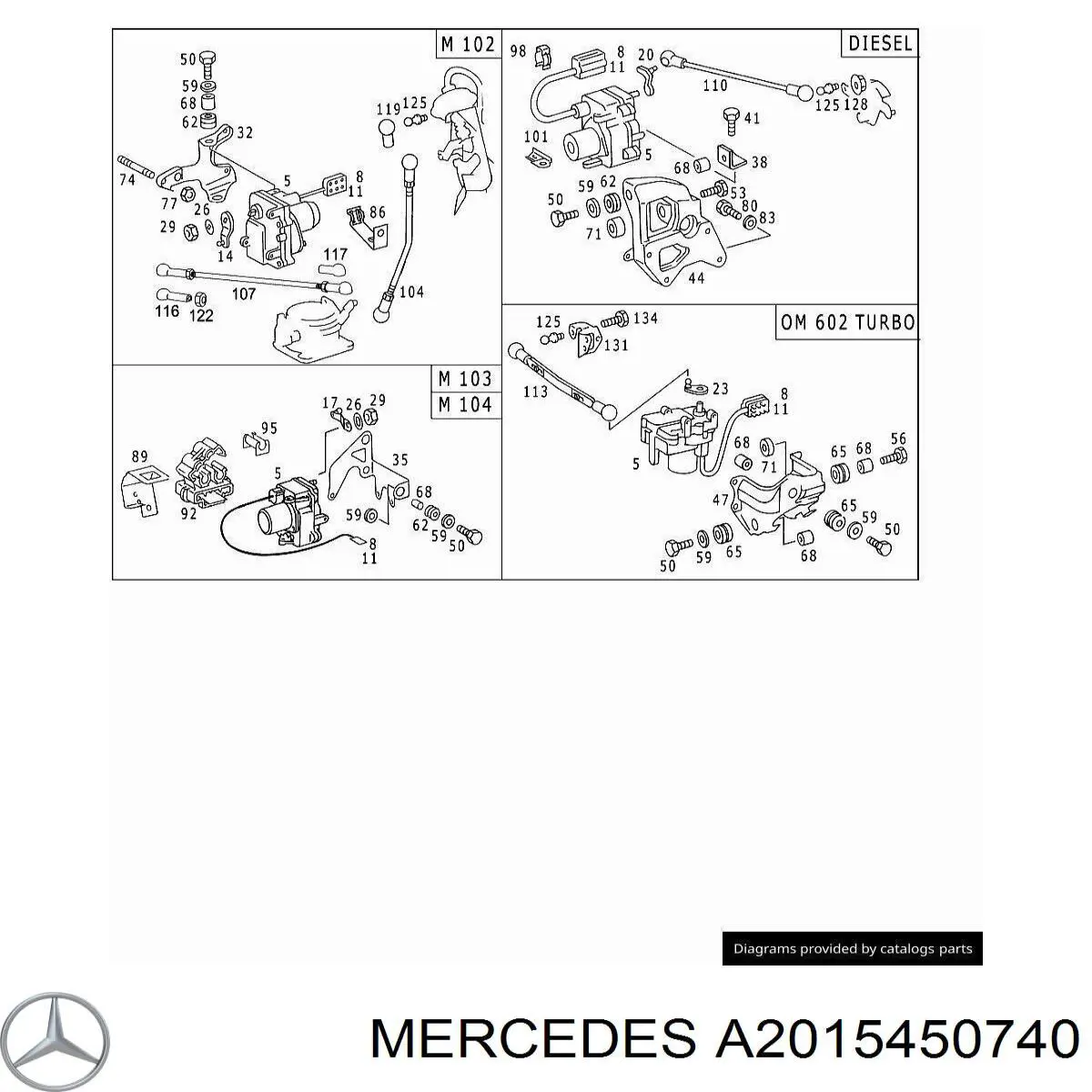 A2015450740 Mercedes 