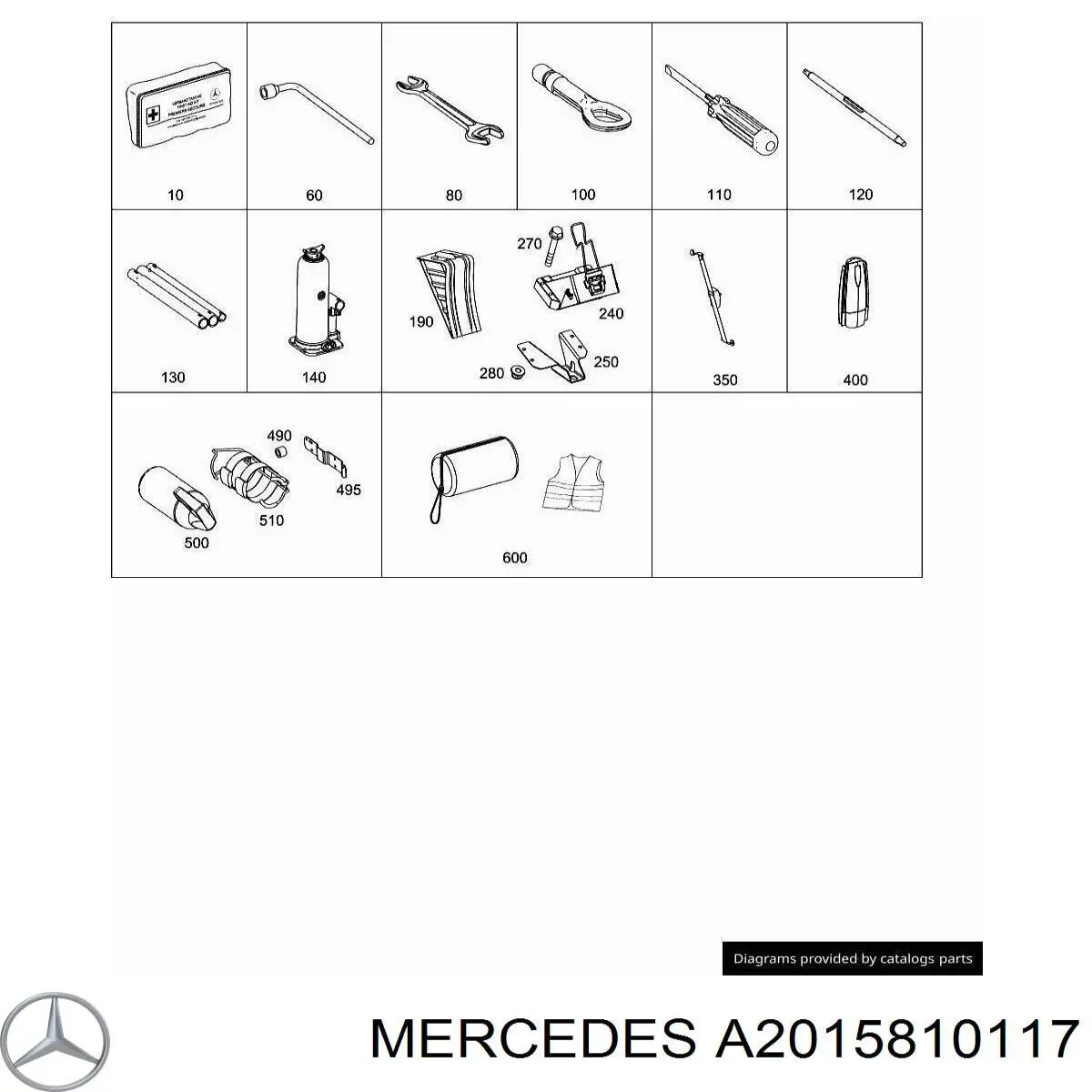 A2015810117 Mercedes 