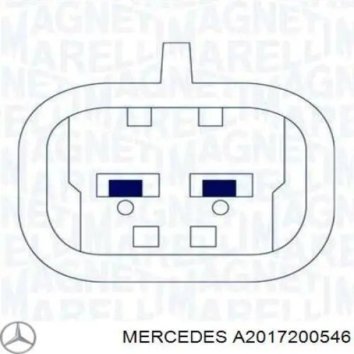 Купить A2017200546 Mercedes Подъемник механический ветрового стекла