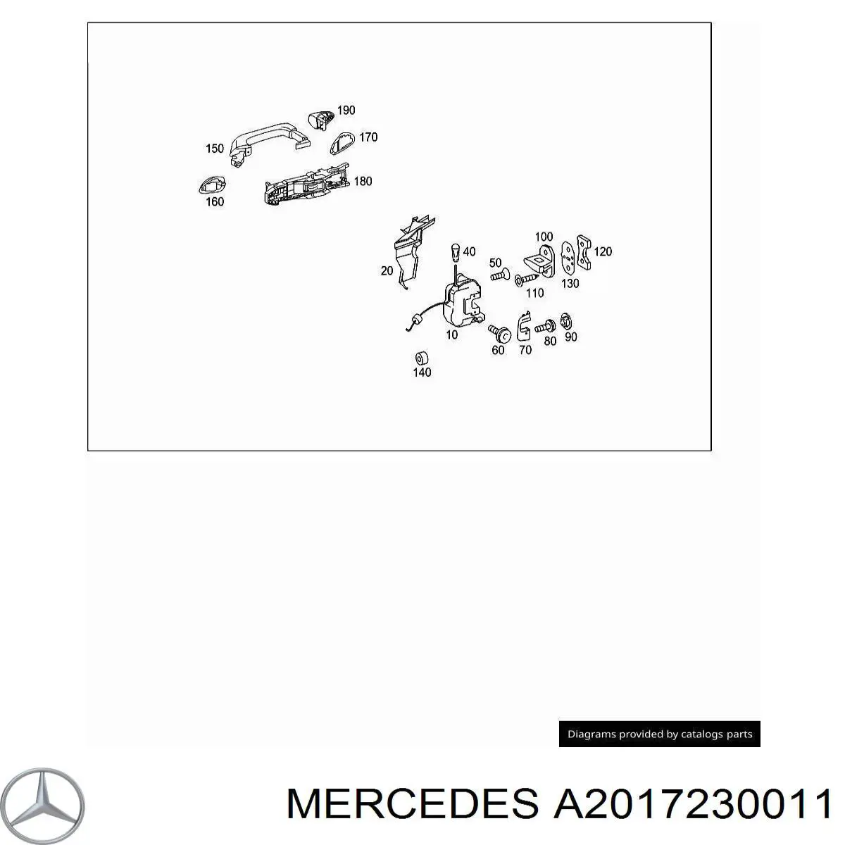  Mercedes A2017230011 цена, от 1.27 USD
