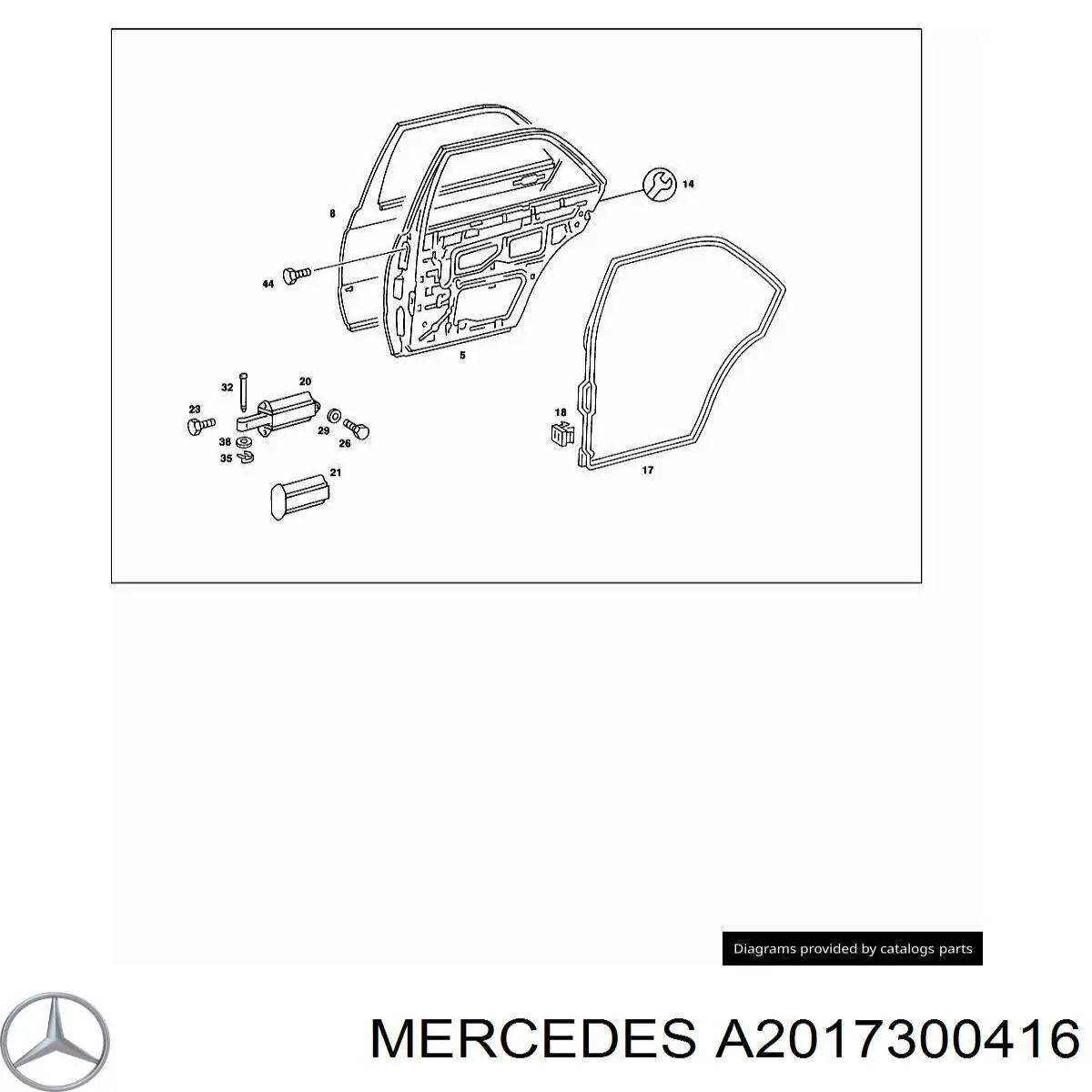 A2017300116 Mercedes 