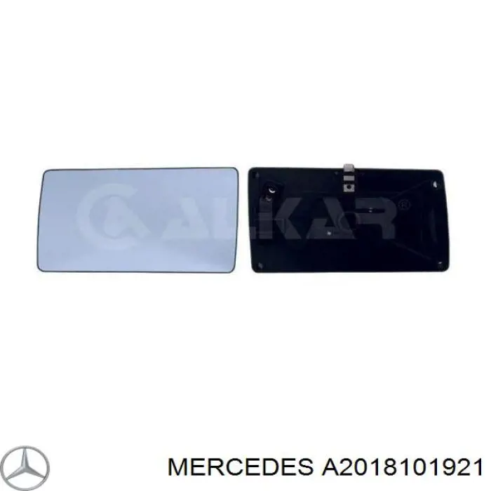 A2018101921 Mercedes зеркальный элемент зеркала заднего вида левого