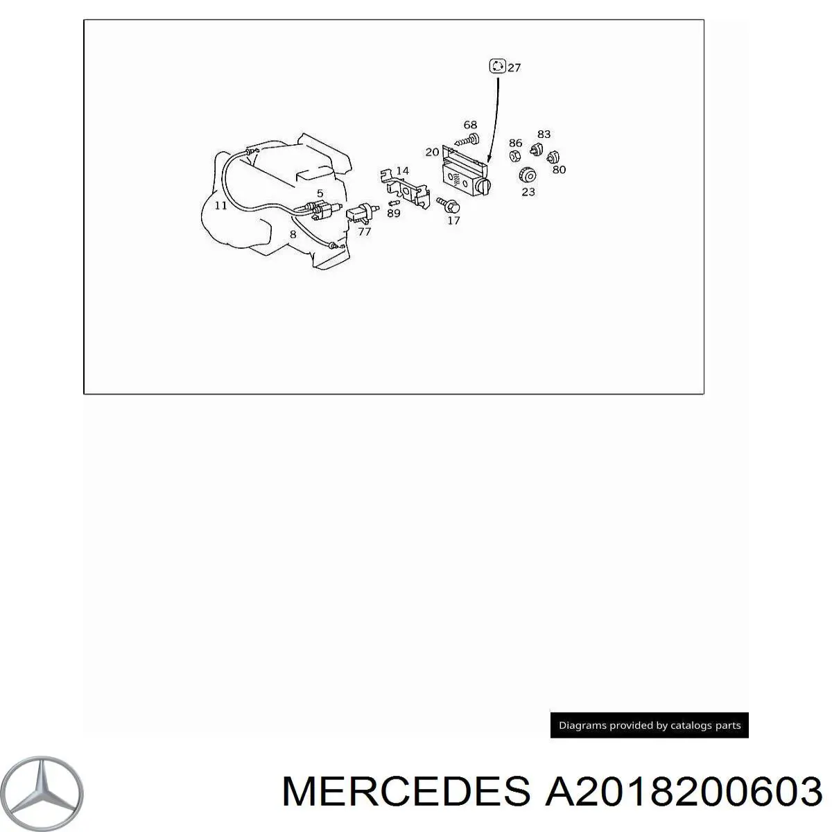 A2018200603 Mercedes 
