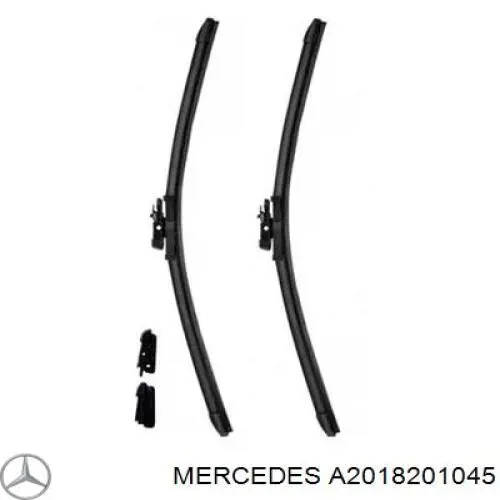 Щетка-дворник лобового стекла, пассажирская Mercedes A2018201045 цена, от 12.35 USD