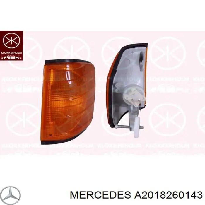 Купить A0008207821 Mercedes Указатели поворота (передние)
