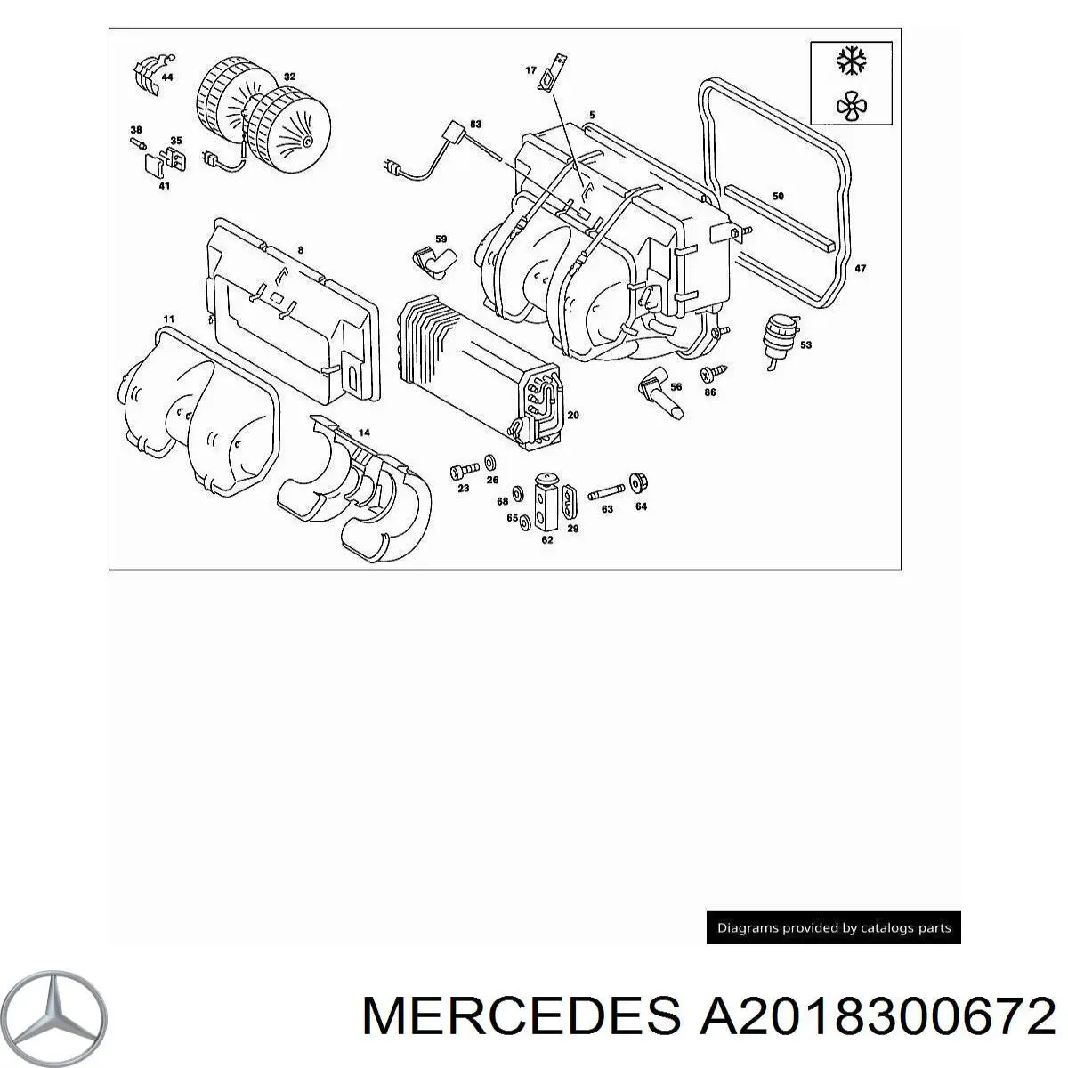 A2018300672 Mercedes 