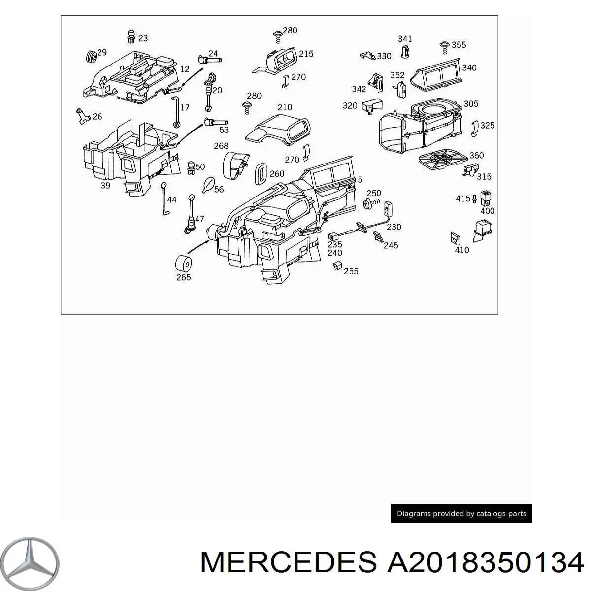 Купить A2018350134 Mercedes 