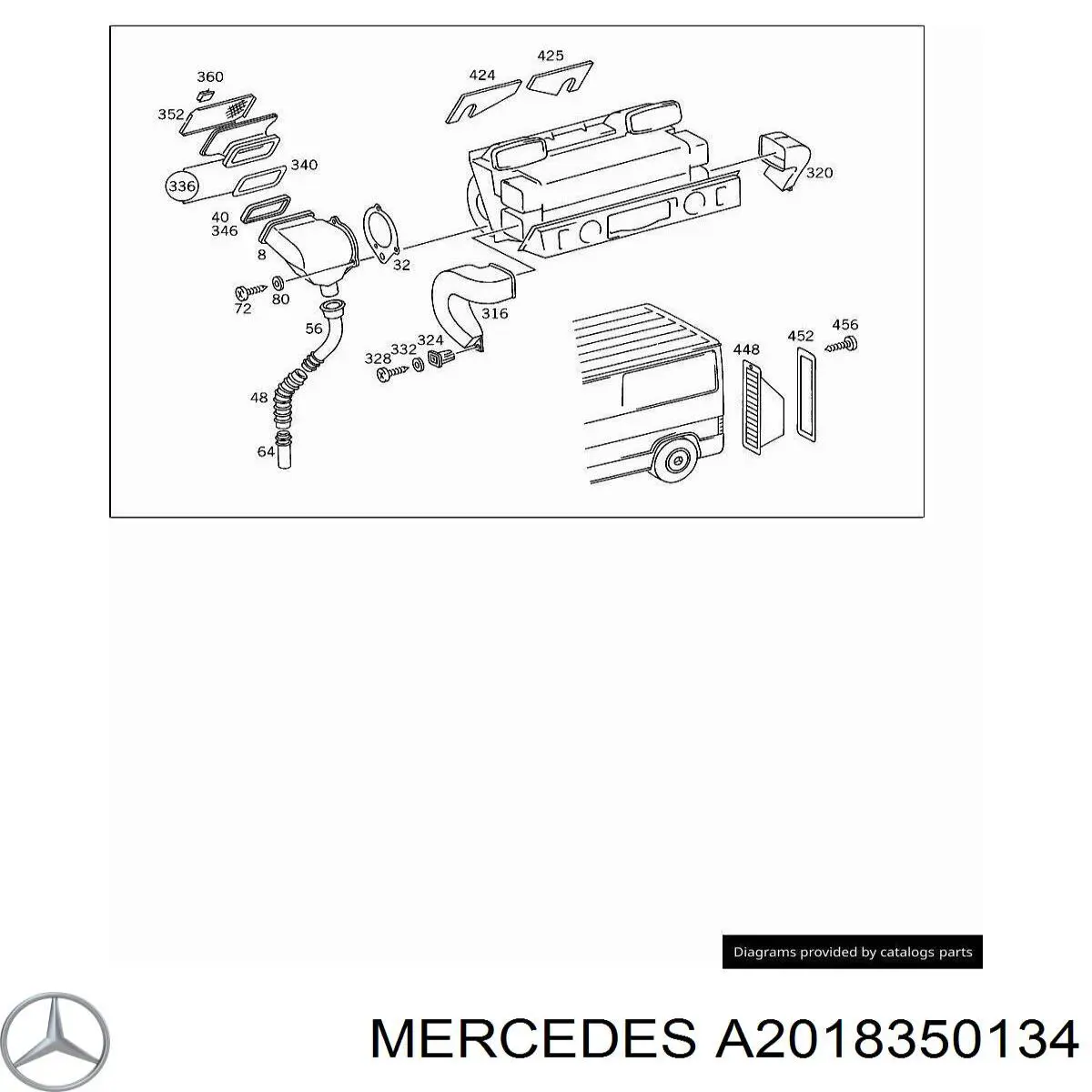  Mercedes A2018350134 цена, от 1.86 USD