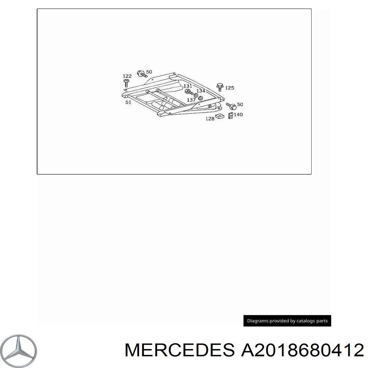 A2018680412 Mercedes 