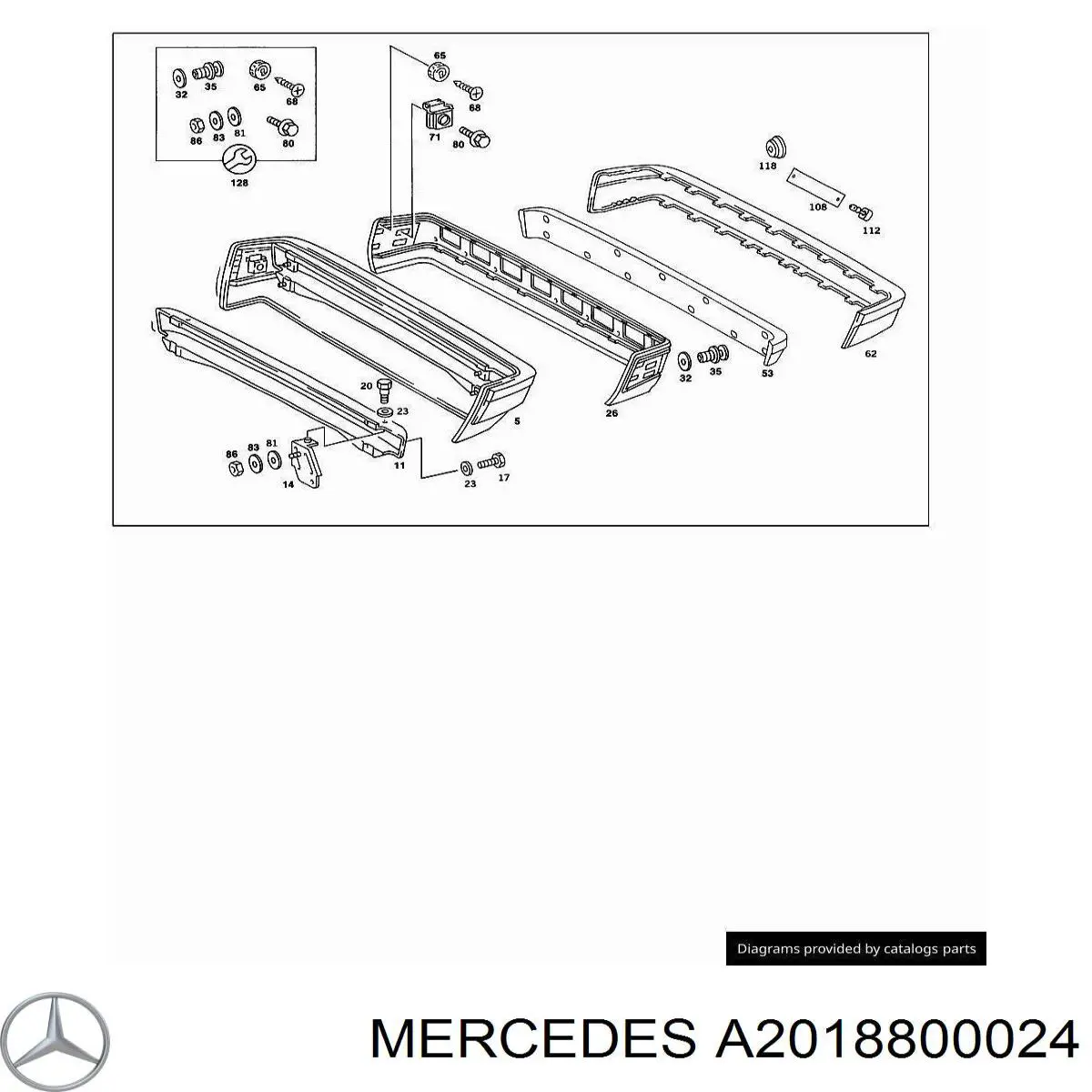 A2018800024 Mercedes 