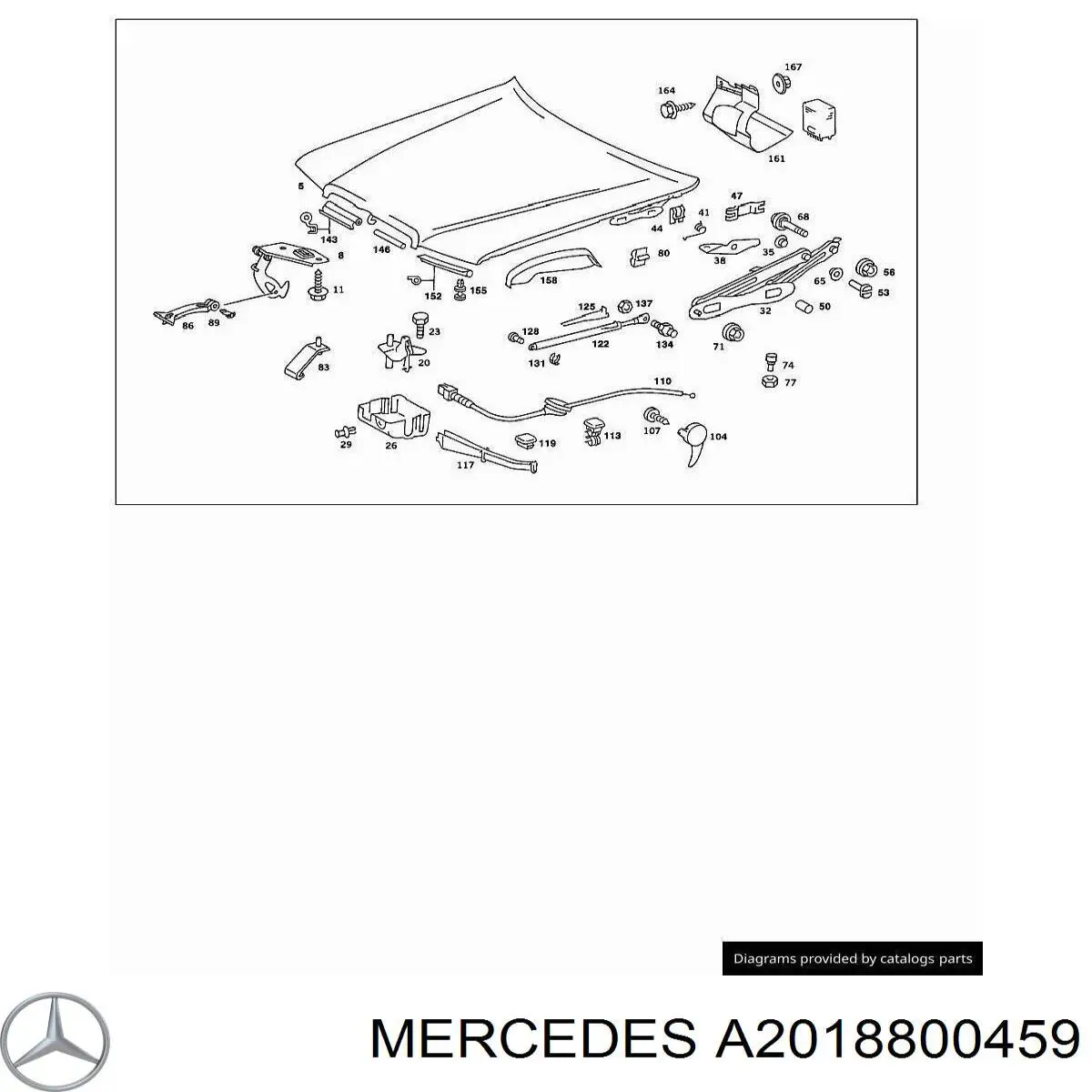 Трос капота 1008867 Autotechteile