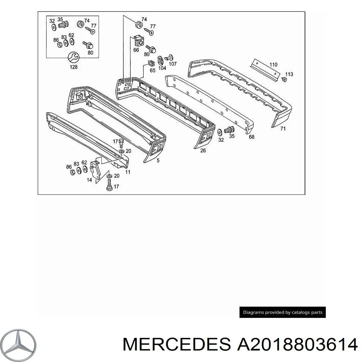 A2018803614 Mercedes 