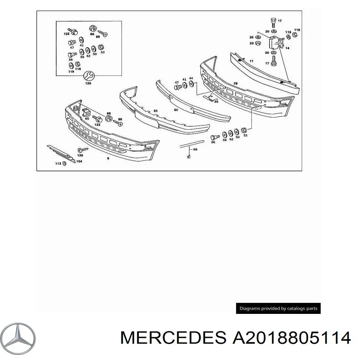 A2018805114 Mercedes 