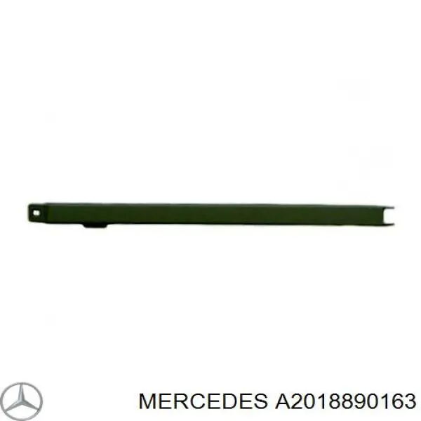 Ресничка (накладка) левой фары Mercedes 2018890163 цена, от 12.42 USD