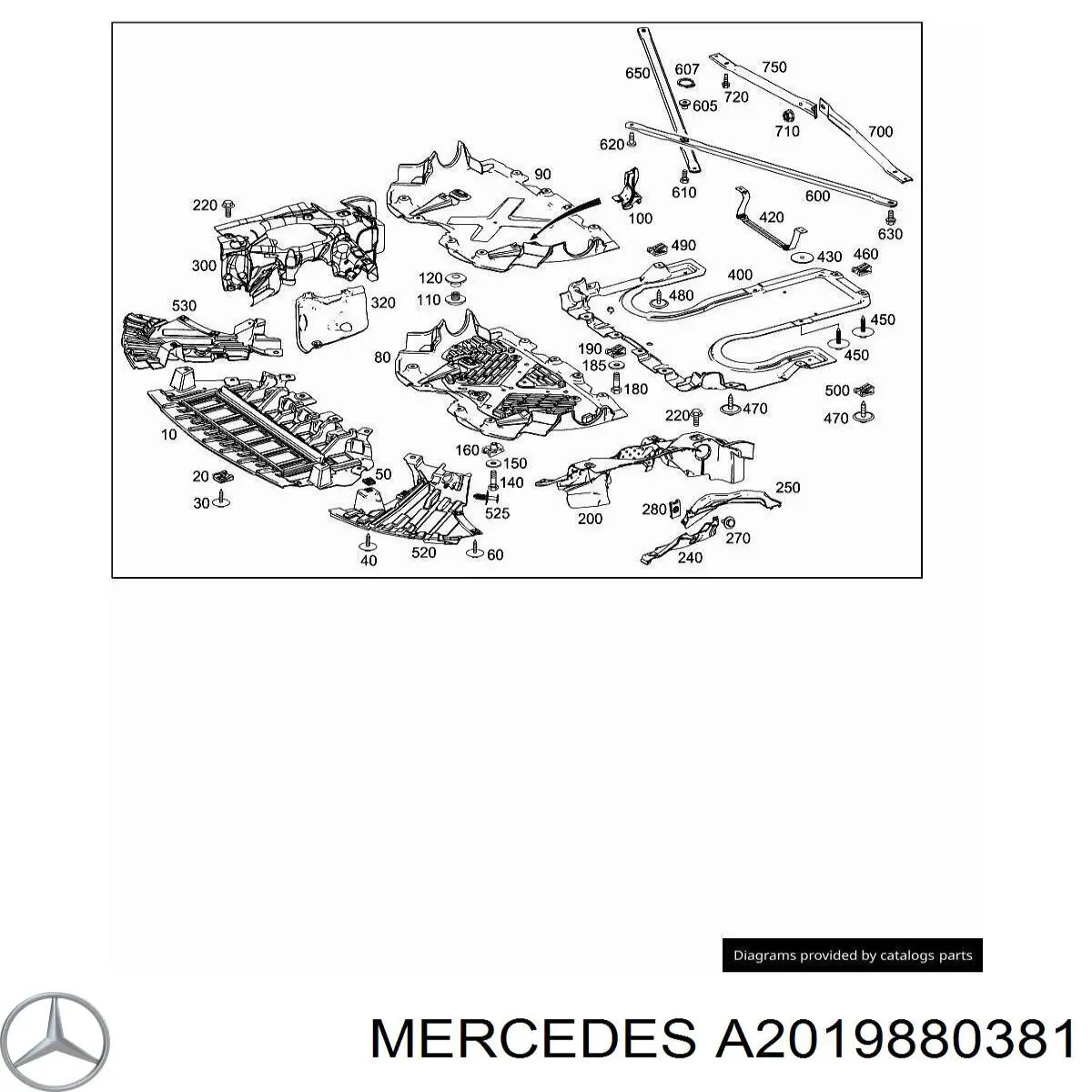  Mercedes A2019880381 цена, от 0.31 USD
