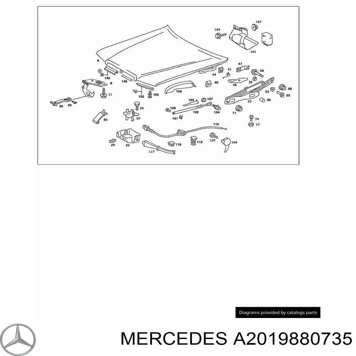  Mercedes A2019880735 цена, от 1.96 USD