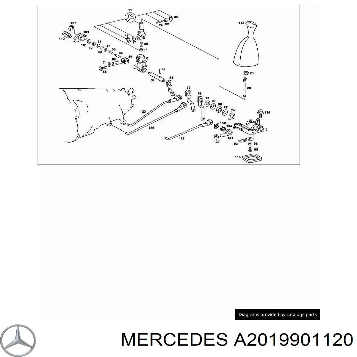  Mercedes A2019901120 цена, от 9.47 USD