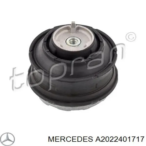 A2022401717 Mercedes подушка (опора двигателя правая)