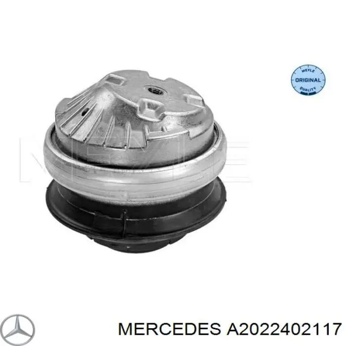 A2022402117 Mercedes подушка (опора двигателя левая/правая)