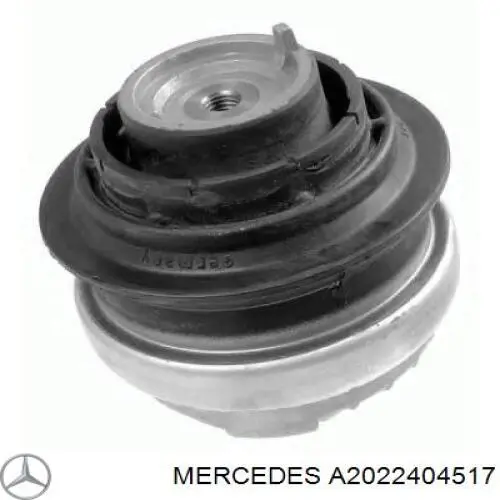 A2022404517 Mercedes подушка (опора двигателя левая)