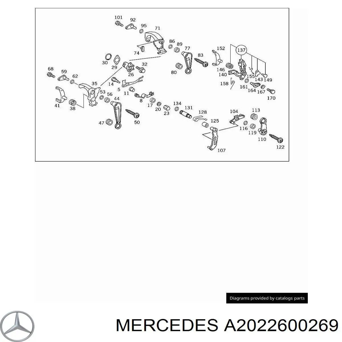 A2022600269 Mercedes 