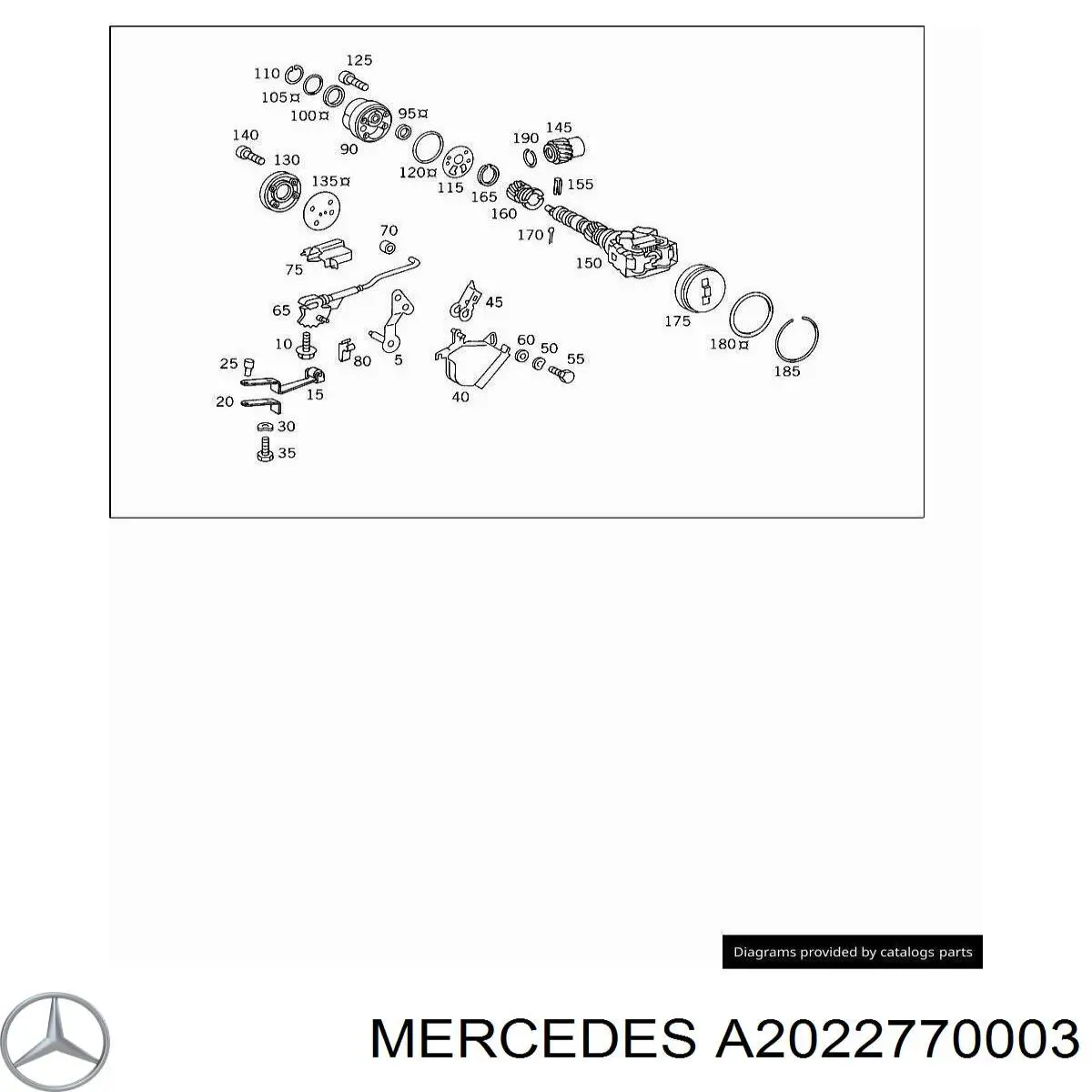 A2022770003 Mercedes 