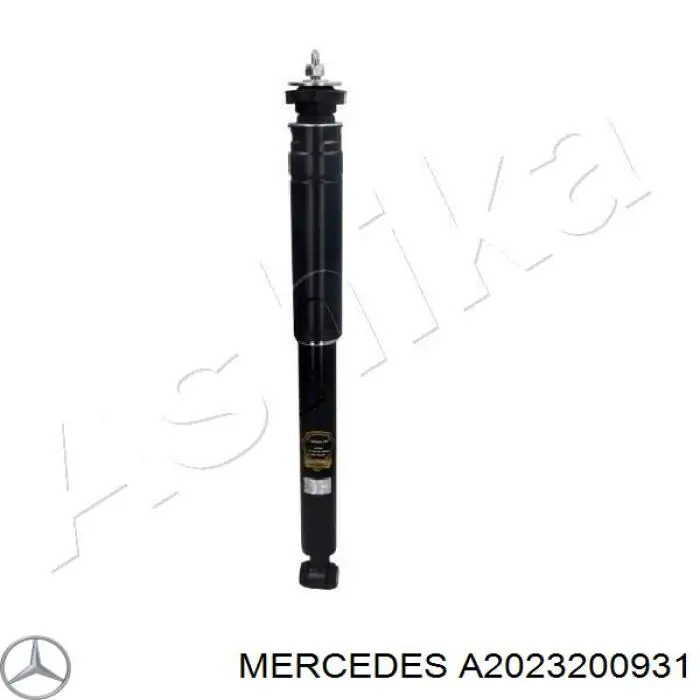 A2023200931 Mercedes амортизатор задний