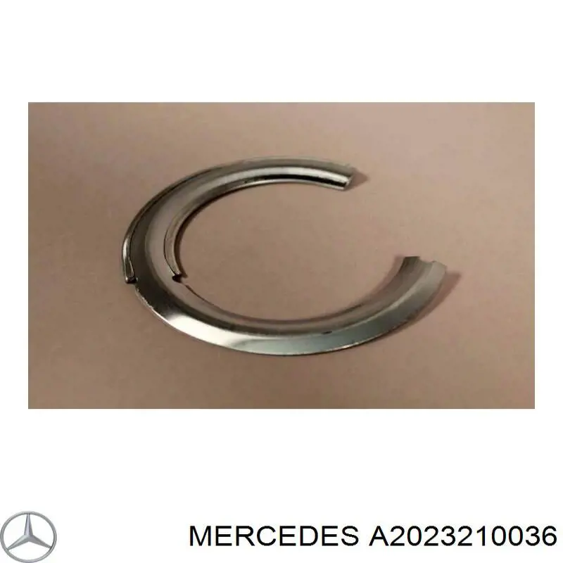 Espaciador (Anillo De Goma) Muelle Inferior Delantero A2023210036 Mercedes