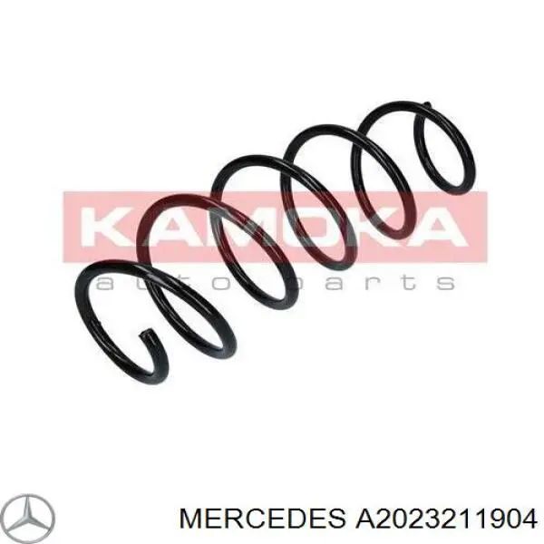 Пружина амортизатора передняя Mercedes A2023211904 цена, от 42.45 USD
