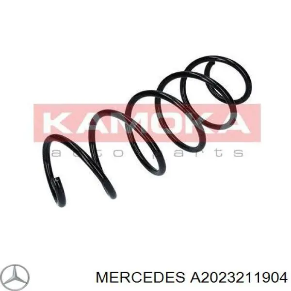 Купить A2023211904 Mercedes Винтовая пружина подвеска