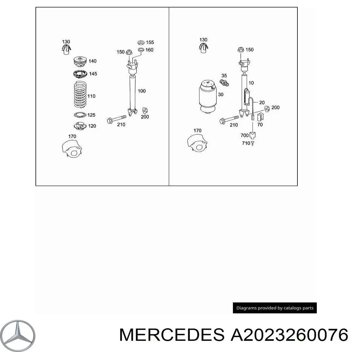A2023260076 Mercedes 