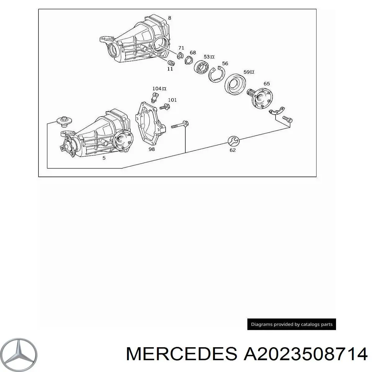 A2023505703 Mercedes 
