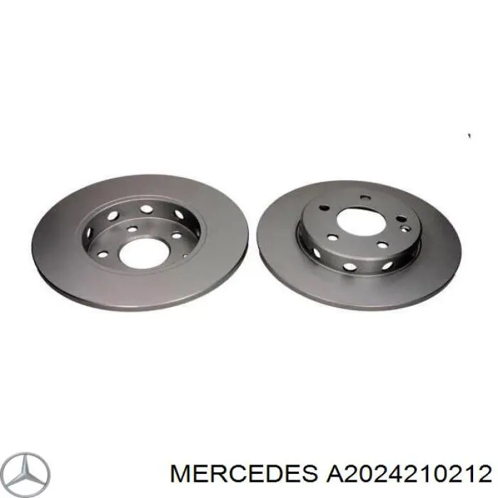 Купить A2024210212 Mercedes Ротор тормозной