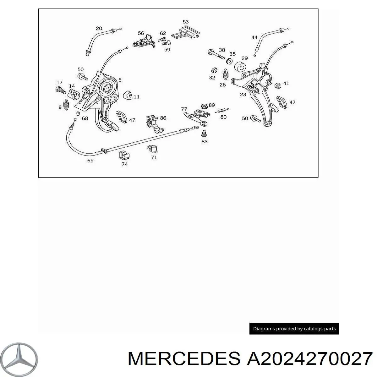 Купить A2024270027 Mercedes 