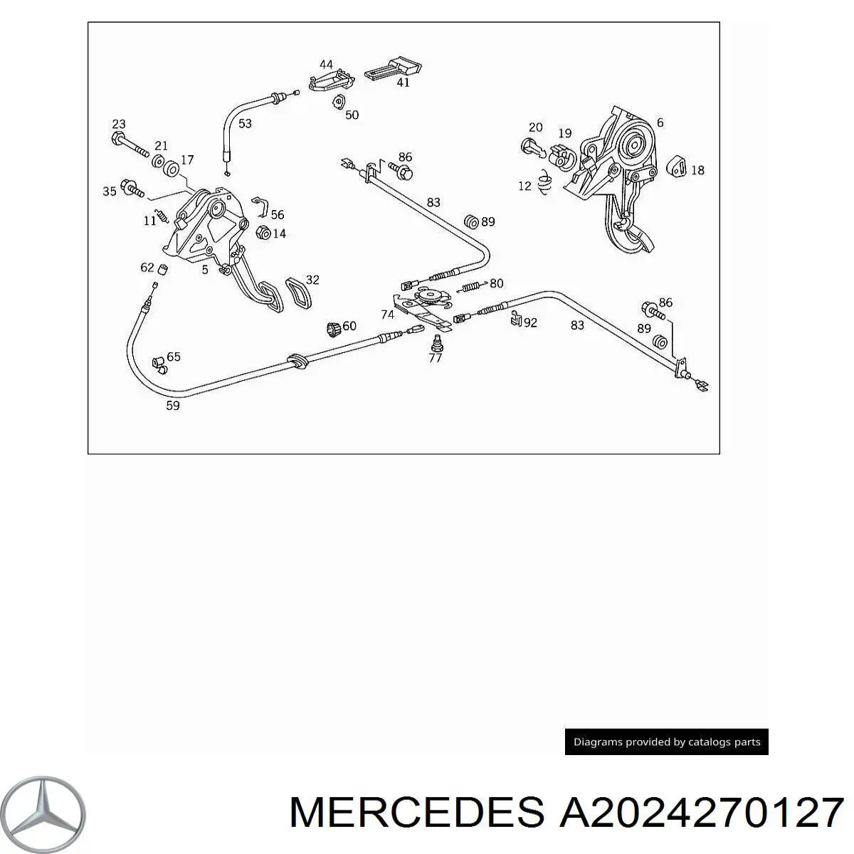  Mercedes A2024270127 цена, от 1.27 USD